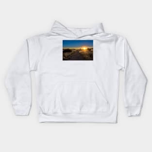 Black Mesa Hike At Sunrise Kids Hoodie